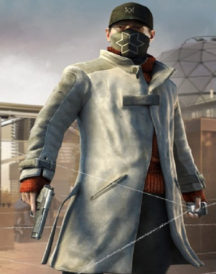 White Hacker Watch Dogs Coat