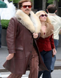 Will Ferrell Anchorman 2 Legend Continues Burgundy Coat Will Ferrell Anchorman 2 Legend Continues Burgundy Coat