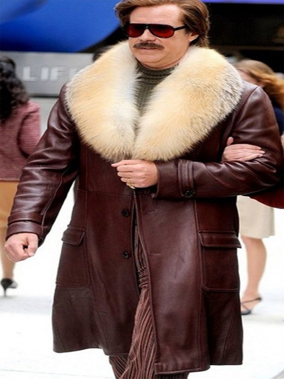 Will Ferrell Anchorman Legend Continues Ron Burgundy Coat