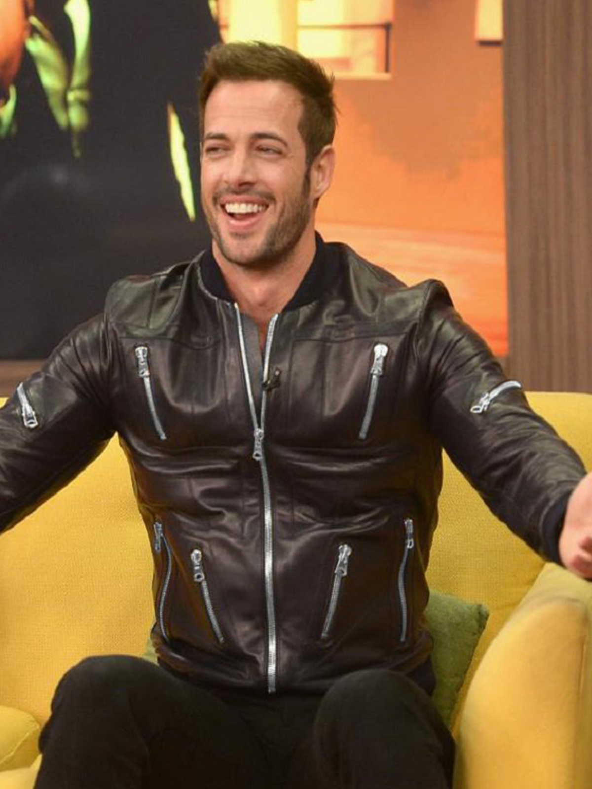 William Levy Leather Jacket