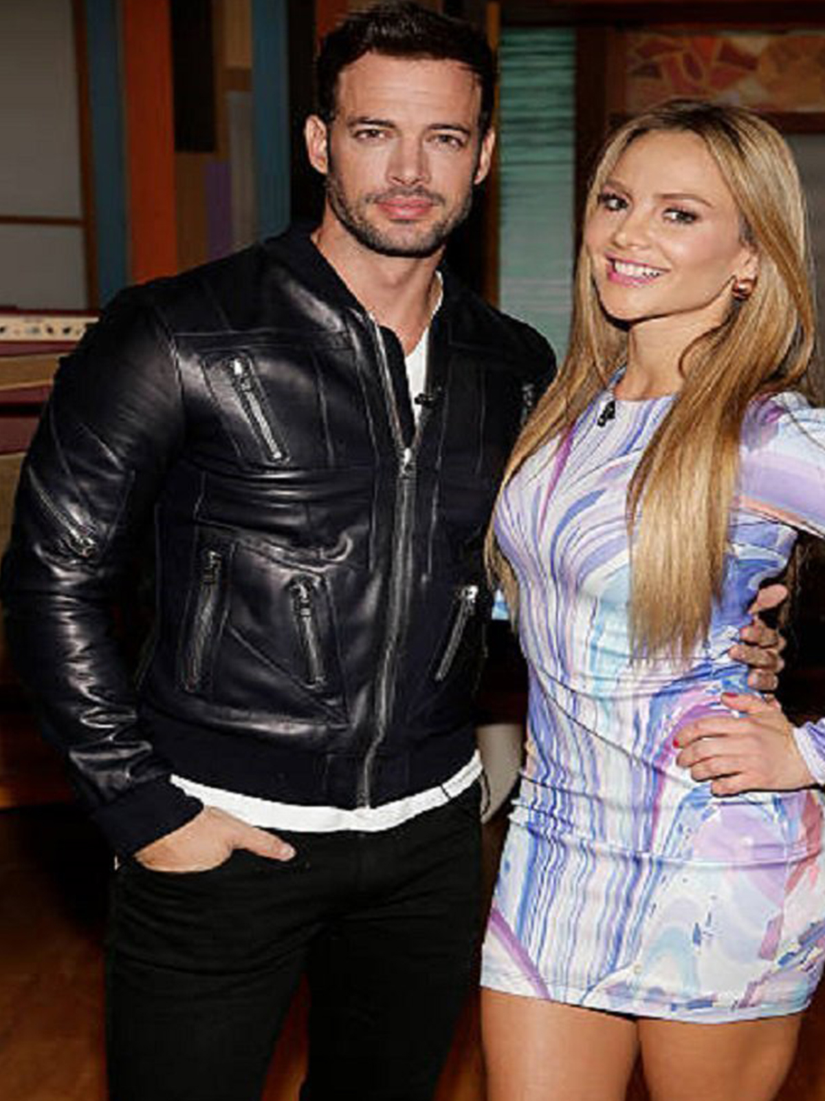 William Levy Leather Jacket