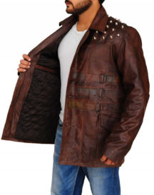 Windham Lawrence Rotunda Studded Leather Jacket
