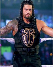 Wrestler Leati Joseph Anoa’i Leather Vest