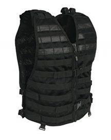 Wrestler Leati Joseph Black Leather Vest