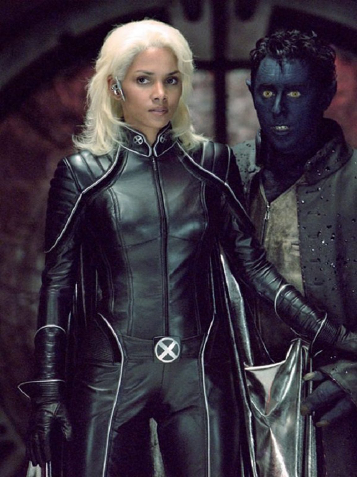 XMen Storm Cosplay Leather Jacket Stars Jackets
