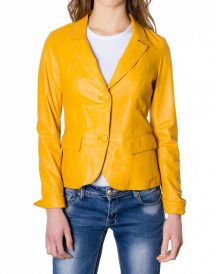 Yellow Classic women Blazer