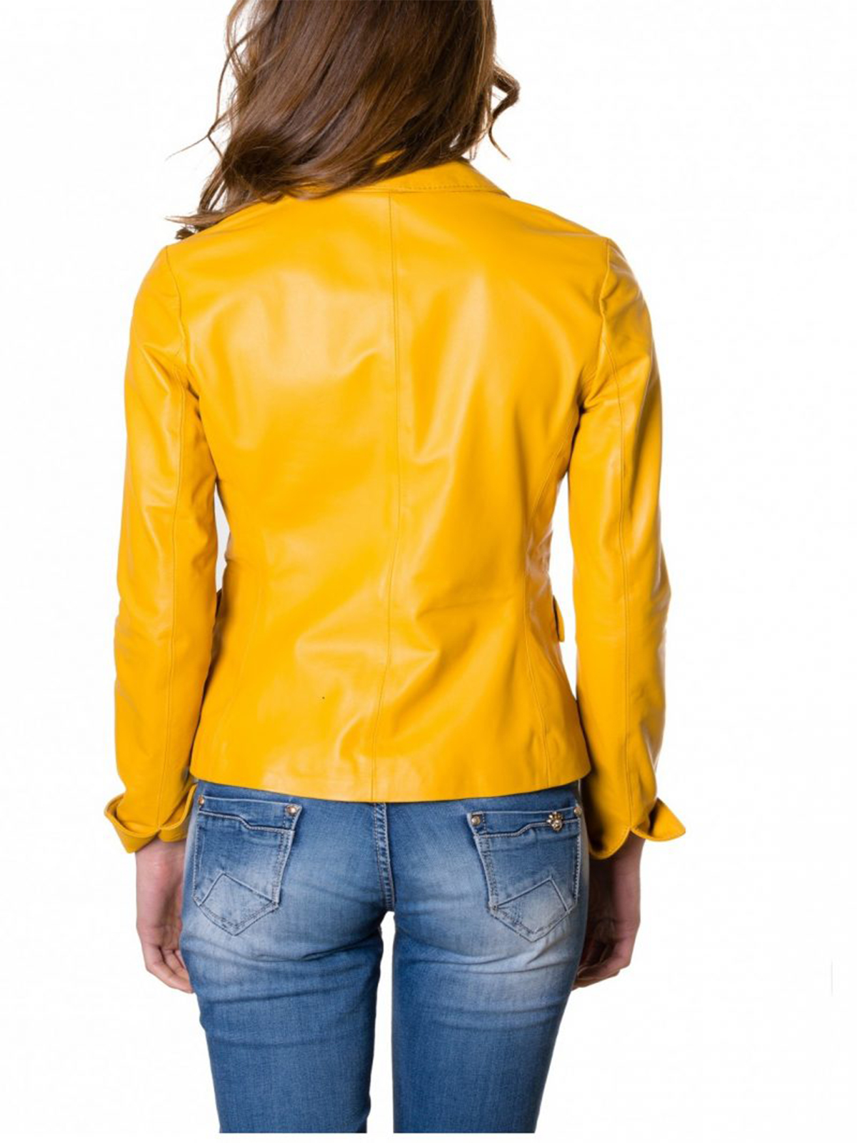 Yellow Classic women Blazer