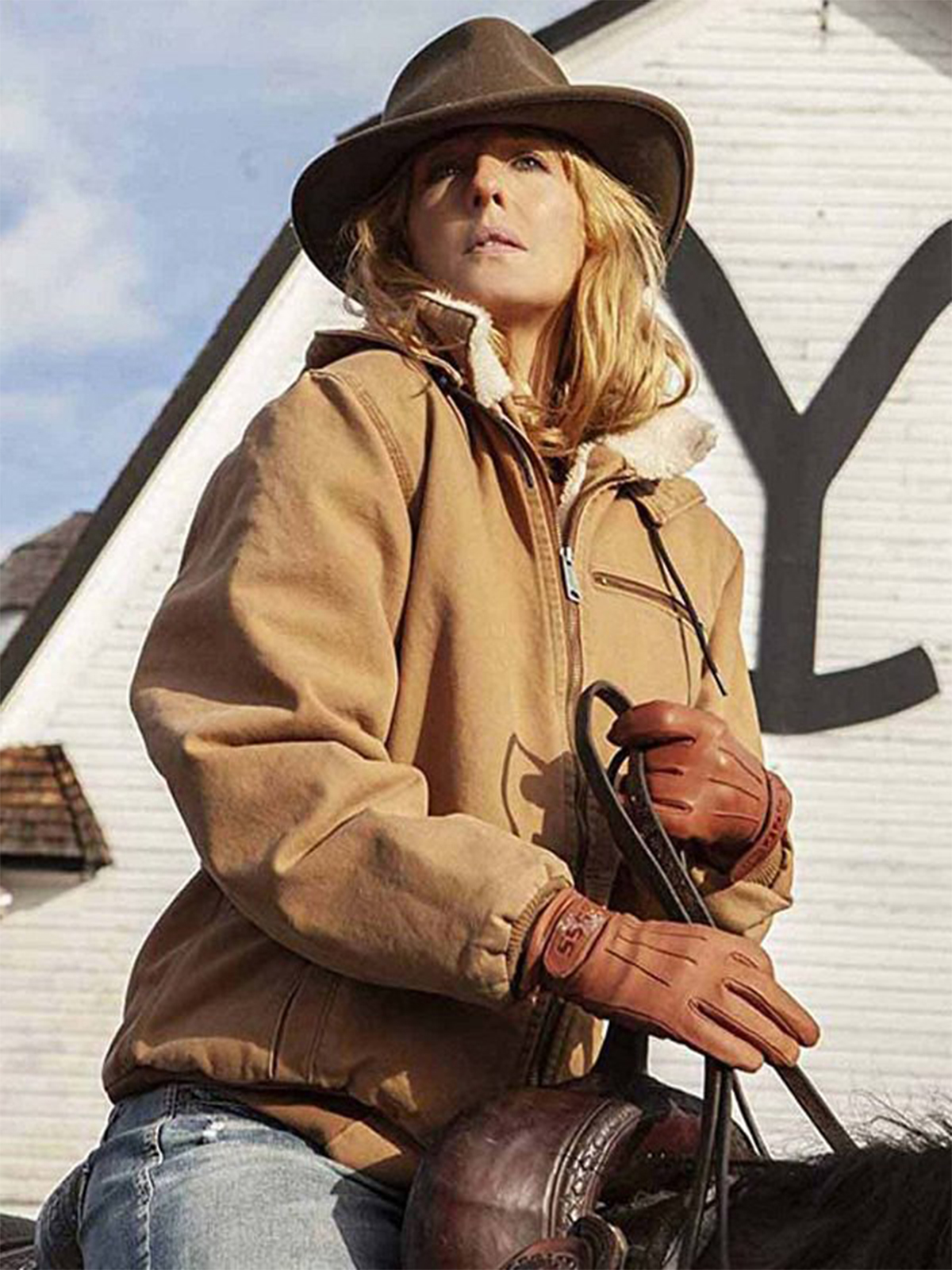 Yellowstone Kelly Reilly Hoodie Jacket