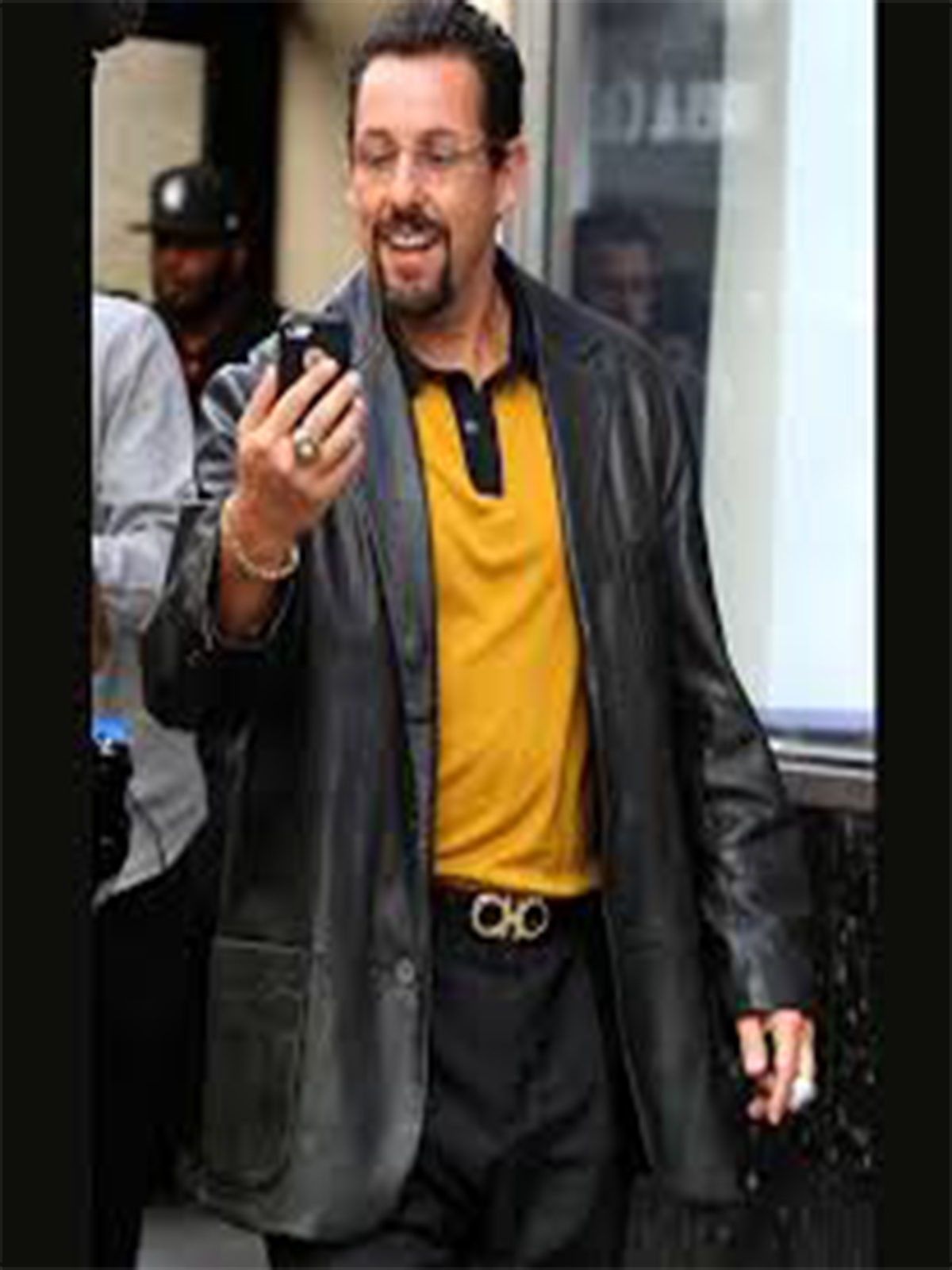 Adam Sandler Uncut Gems Leather Jacket