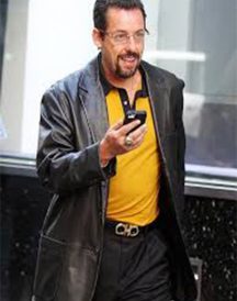Adam Sandler Uncut Gems Leather Jacket