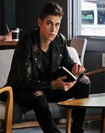 After We Collided Hero Fiennes Tiffin Black Jacket