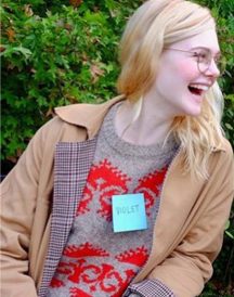 All the Bright Places Violet Coat