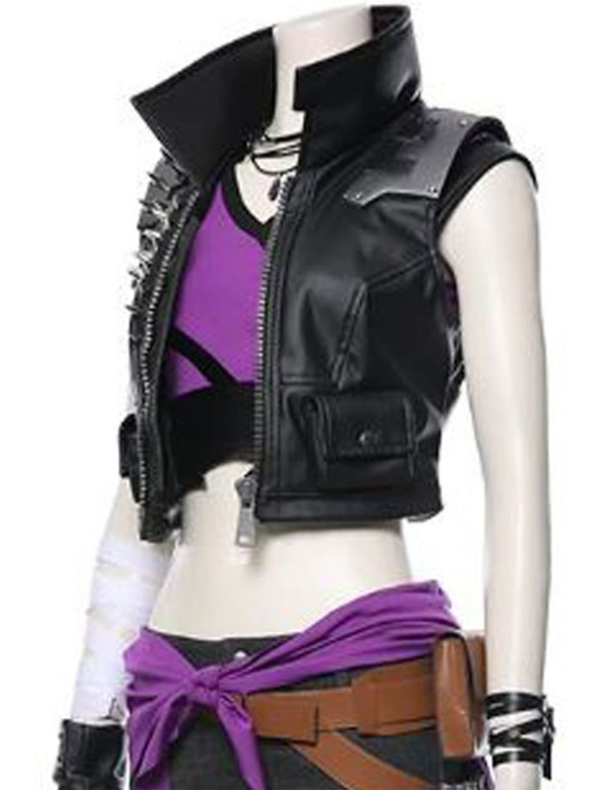 Amara 3 Leather Vest