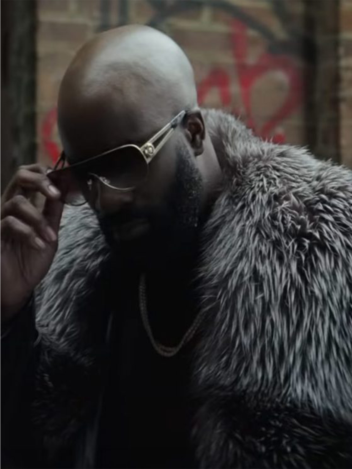 Black and Blue Darius Coat