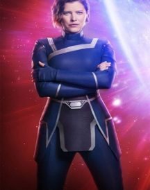 Crisis on Infinite Earths Lyla Michaels Blue Jacket
