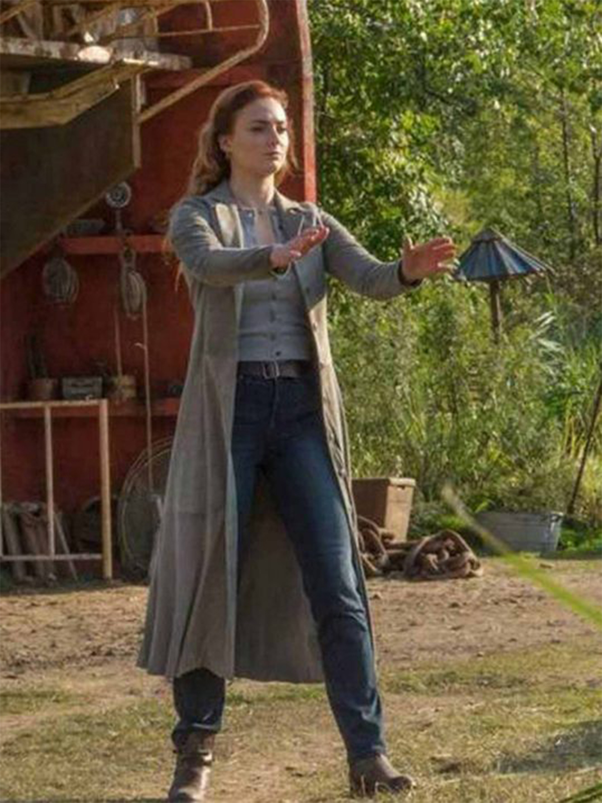 Dark Phoenix Sophie Turner Coat