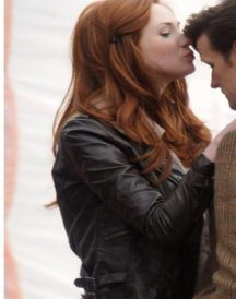 Doctor Who Amy Pond Brown Jacket