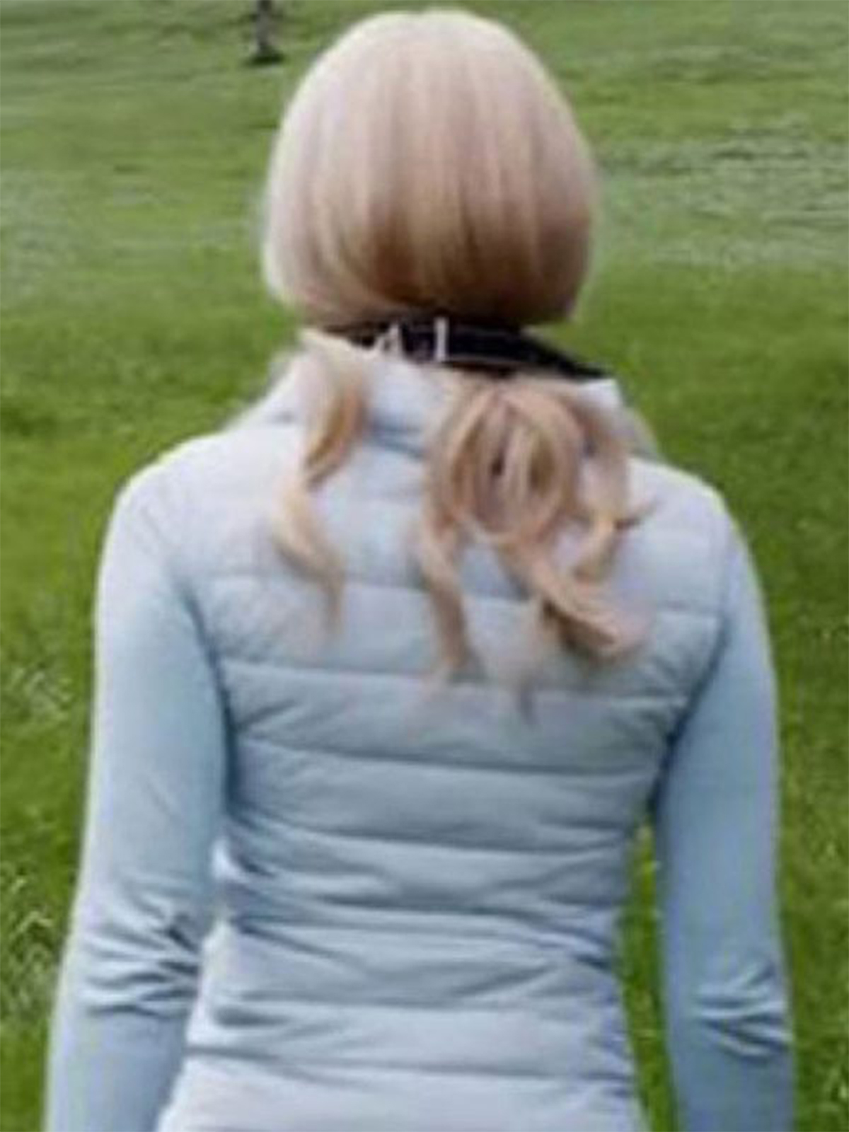 Emma Roberts The Hunt Blue Vest