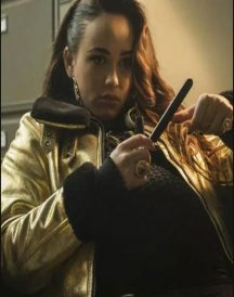 Faith Palladino Curfew Leather Jacket