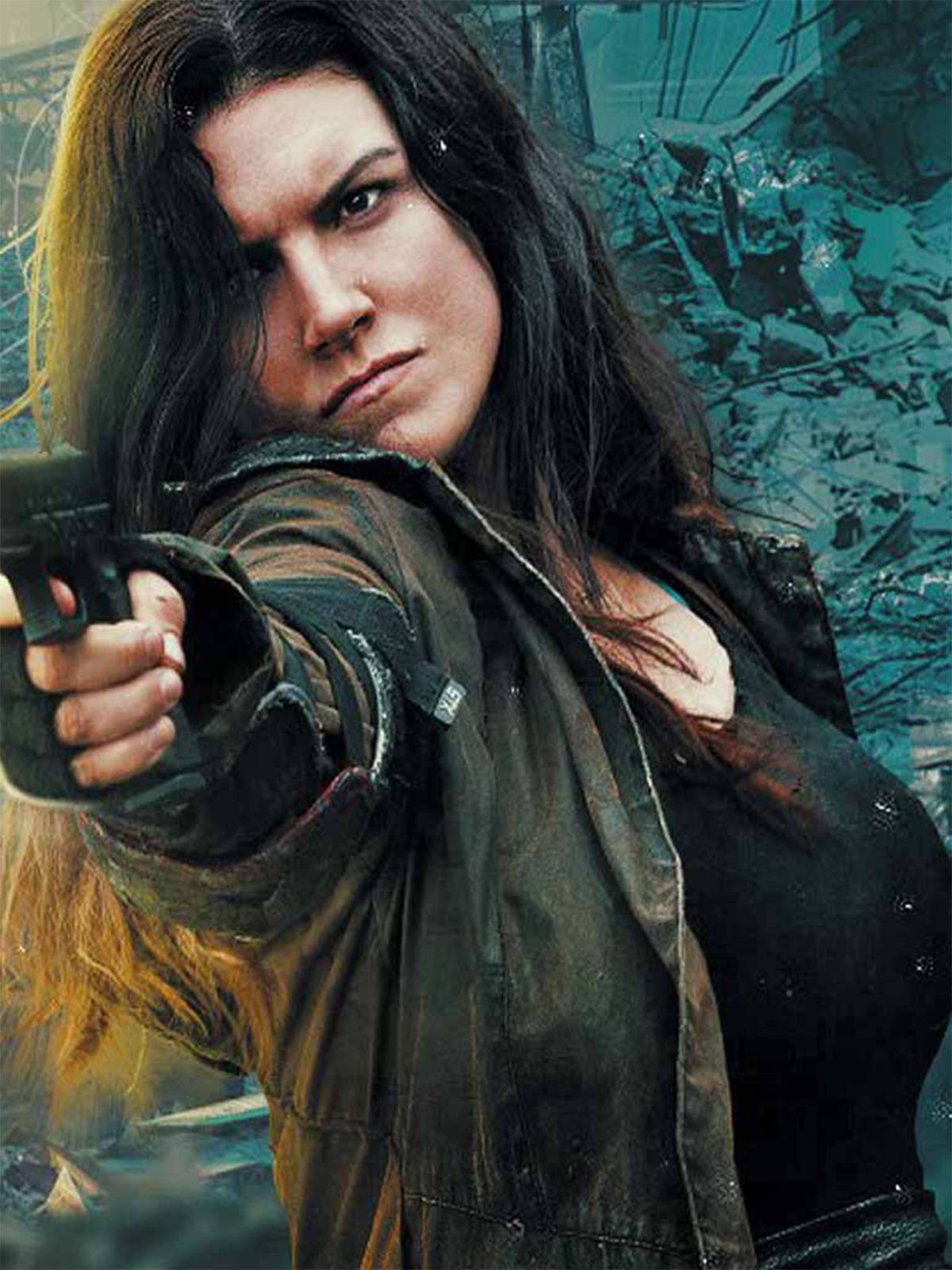 Gage Scorched Hooded Coat