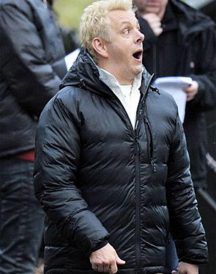 Good Omens Aziraphale Black Puffer Jacket