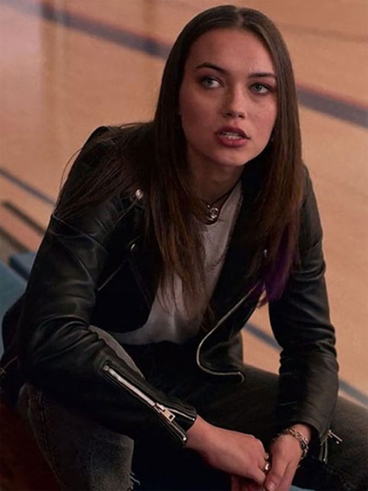 I Am Not Okay with This Sophia Tatum Biker Jacket