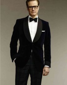 Kingsman Smoking Dinner Harry Hart Jacket