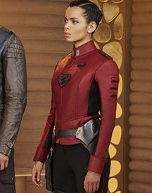 Krypton Lyta-zod Leather Jacket