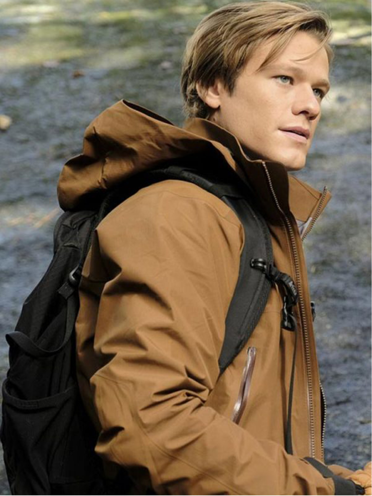 Lucas Till Macgyver Cotton Jacket Hood