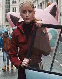 Lucy Stevens Pokémon Detective Pikachu Red Jacket