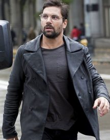 Manu Bennett Beta Test Black coat