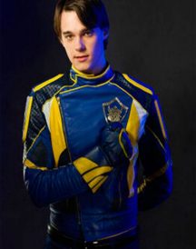 Mitchell Hope Descendants 3 Blue Leather Jacket