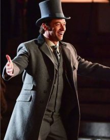 P.T Barnum Grey Trench Coat