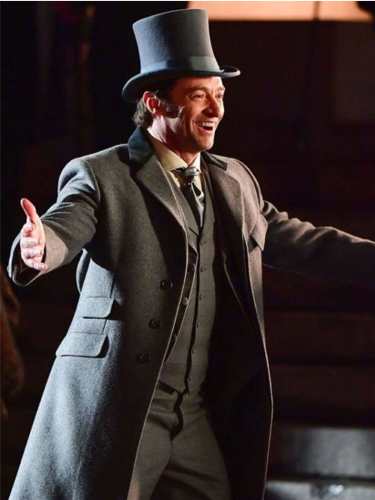 P.T Barnum Grey Coat