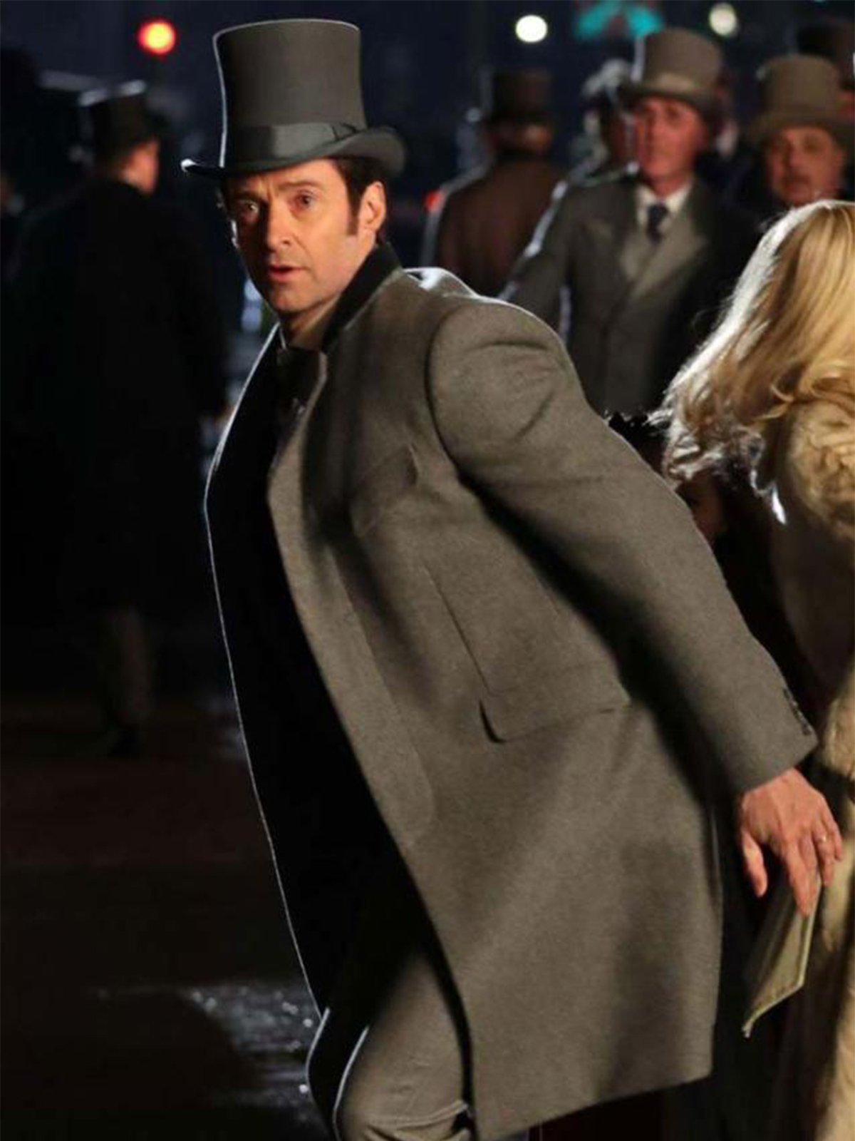 P.T Barnum Grey Coat