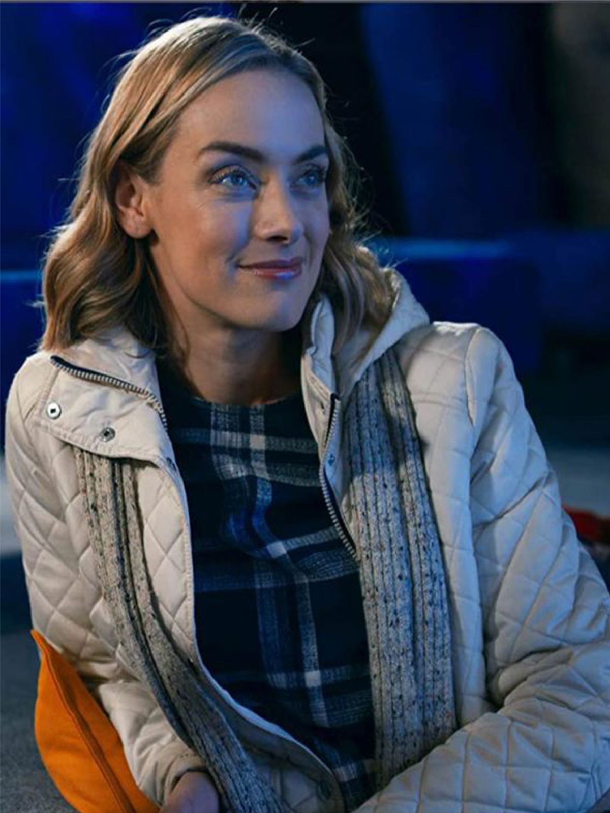 Rachel Skarsten Timeless White Coat