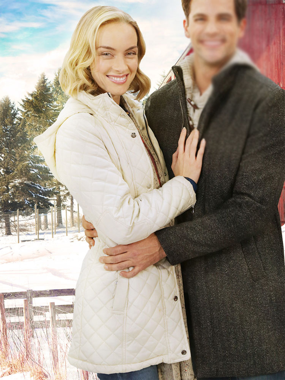 Rachel Skarsten Timeless White Coat