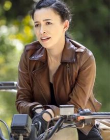 Rosita Espinosa The Walking Dead Biker Jacket