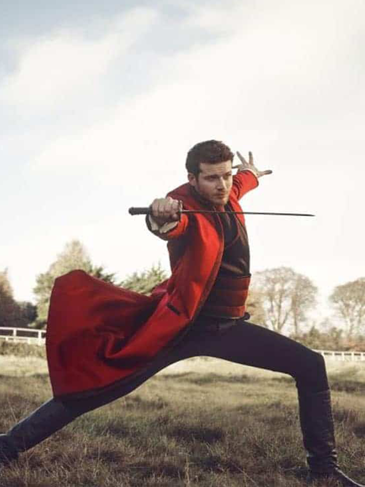 Ryder Tv Series Into the Badlands Oliver Stark Trench Coat