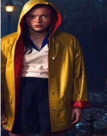 Sadie Sink Stranger Things Rain Coat