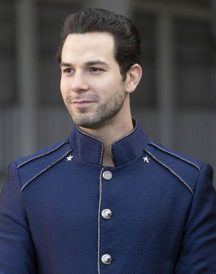 Secret Society of Second Born Royals Skylar Astin Coat