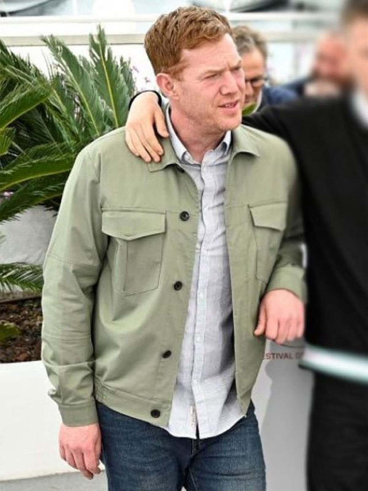 Sorry We Missed You Kris Hitchen Green Jacket