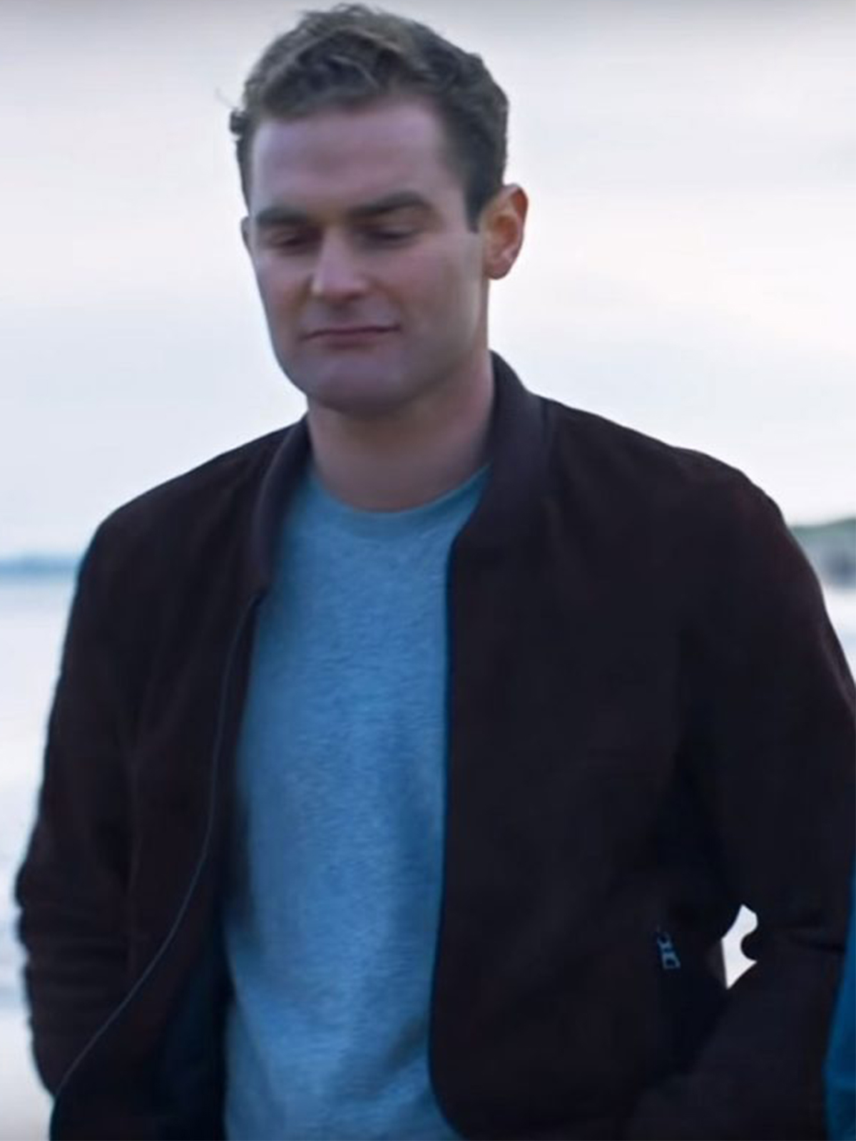 Sulphur and White Mark Stanley Suede Leather Jacket