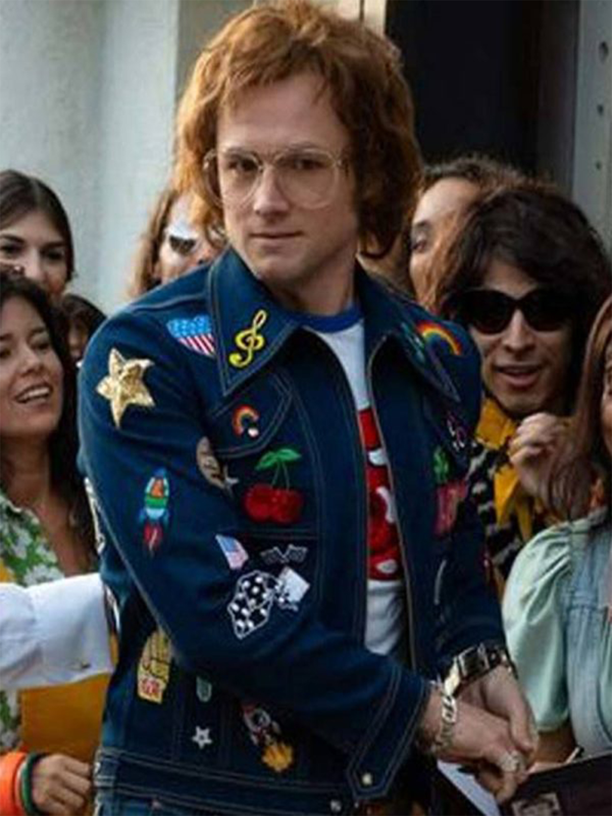 Taron Egerton Rocketman Denim Jacket