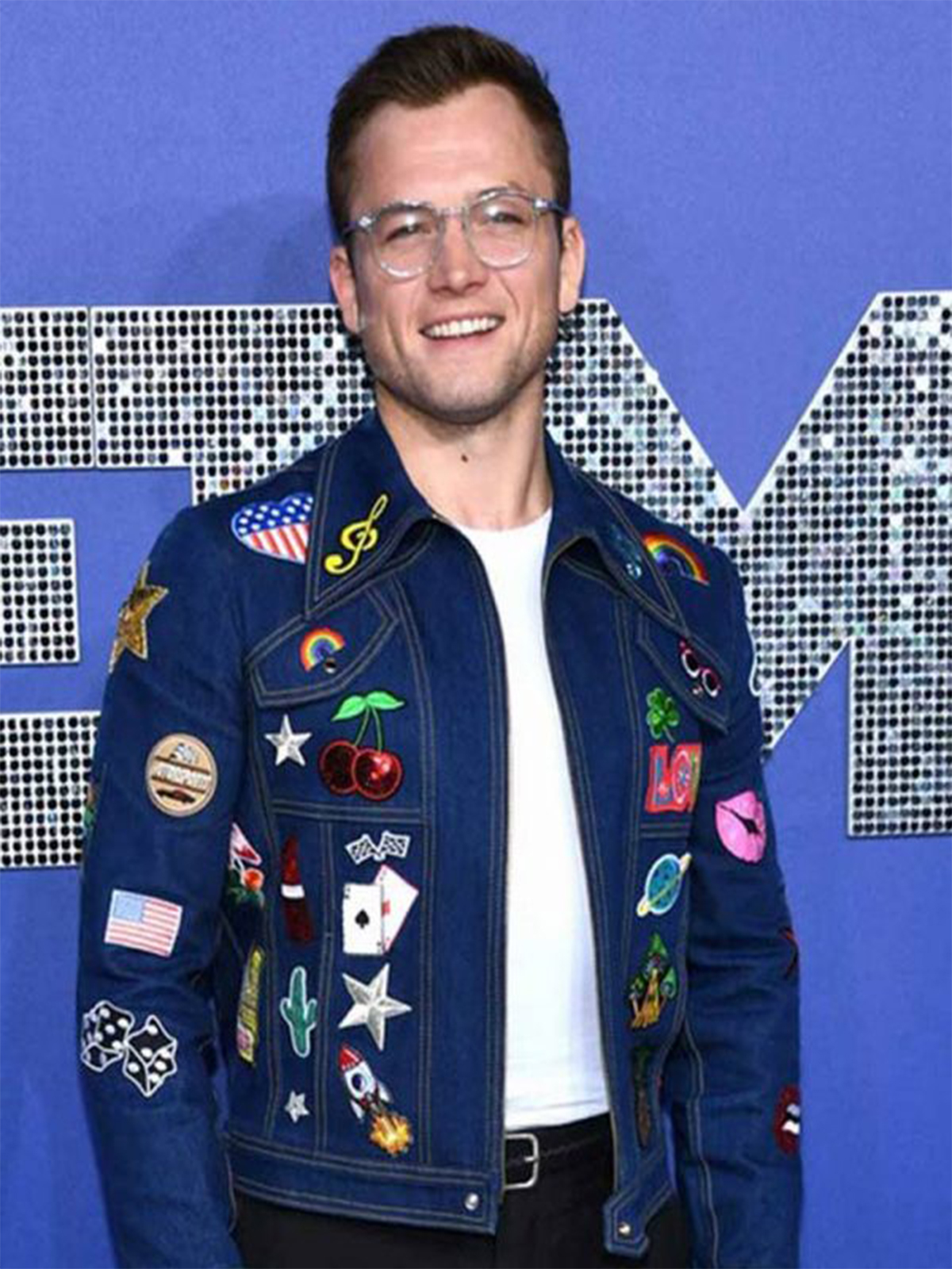 Taron Egerton Rocketman Denim Jacket
