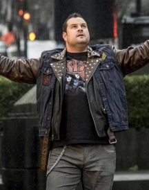 The Flash Jaco Birch Leather Jacket with Vest