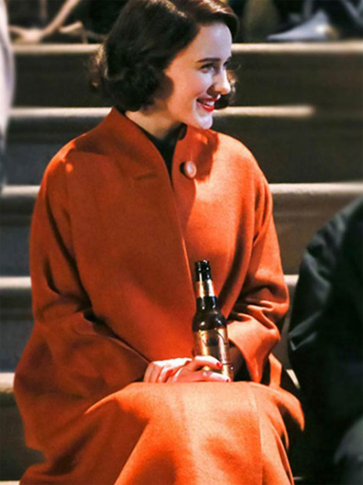 The Marvelous Mrs.Maisel Rachel Apricot Coat