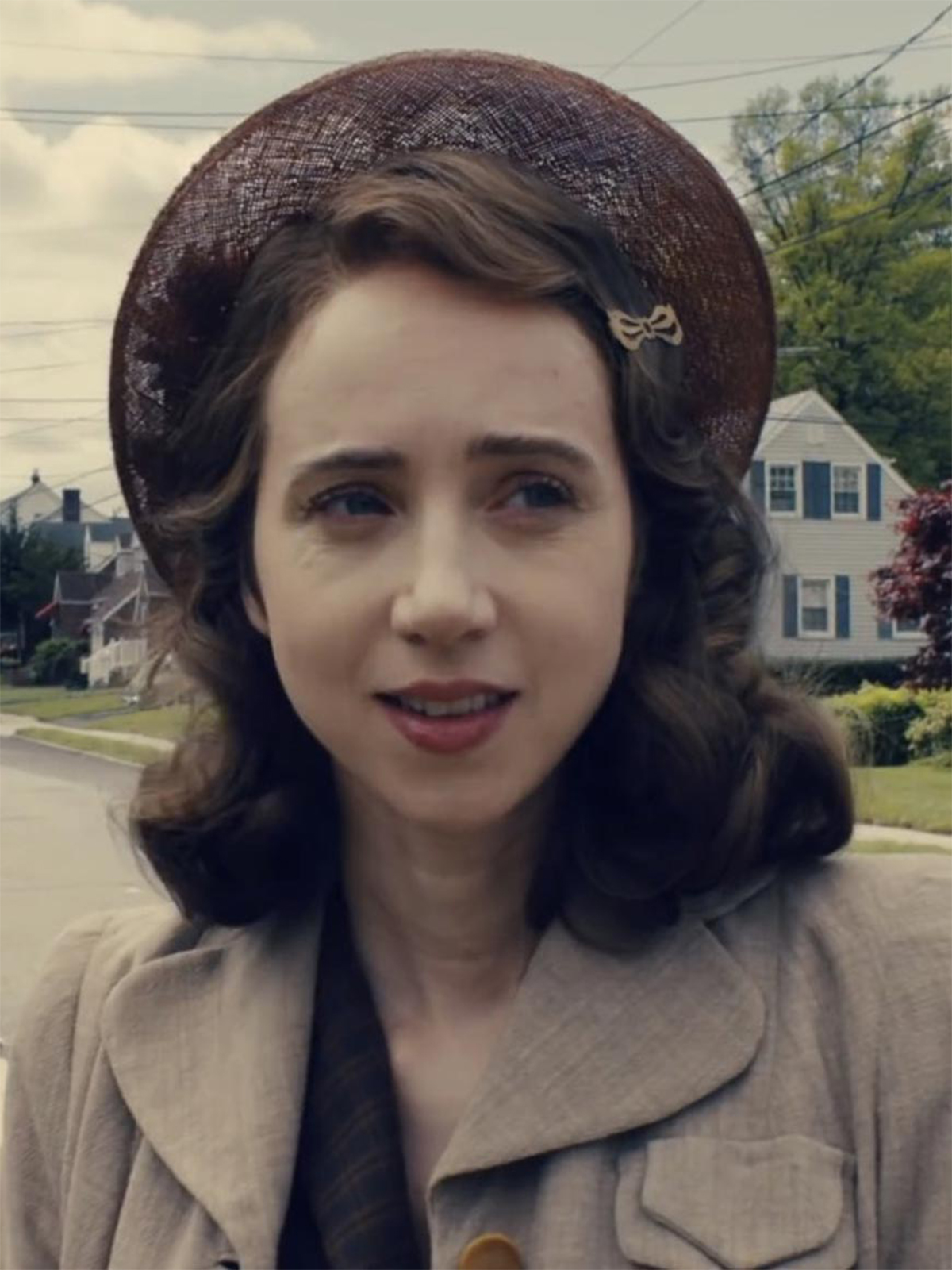 The Plot Against America Zoe Kazan Coat