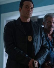 Vince Vaughn Dragged Across Concrete Black Jacket