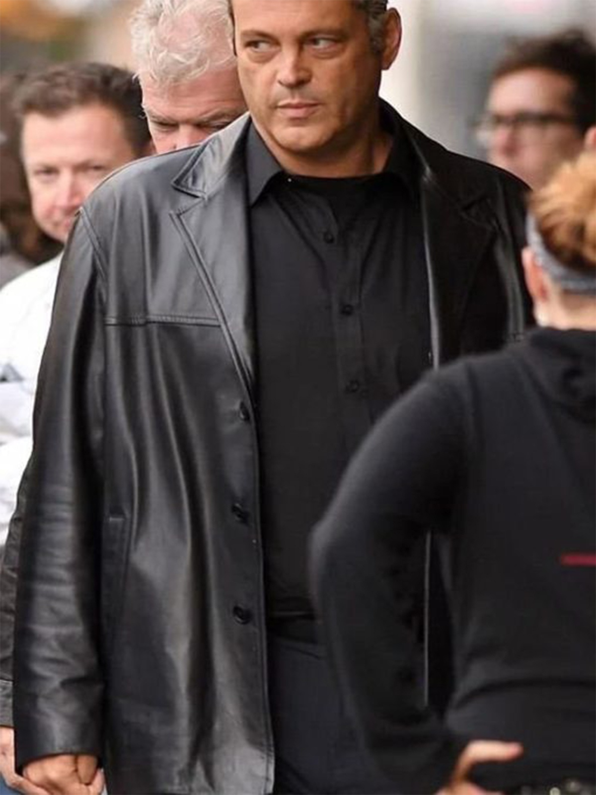 Vince Vaughn Dragged Across Black Jacket